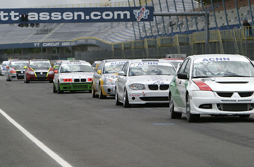 Racecursus op het vernieuwde TT Circuit van Assen